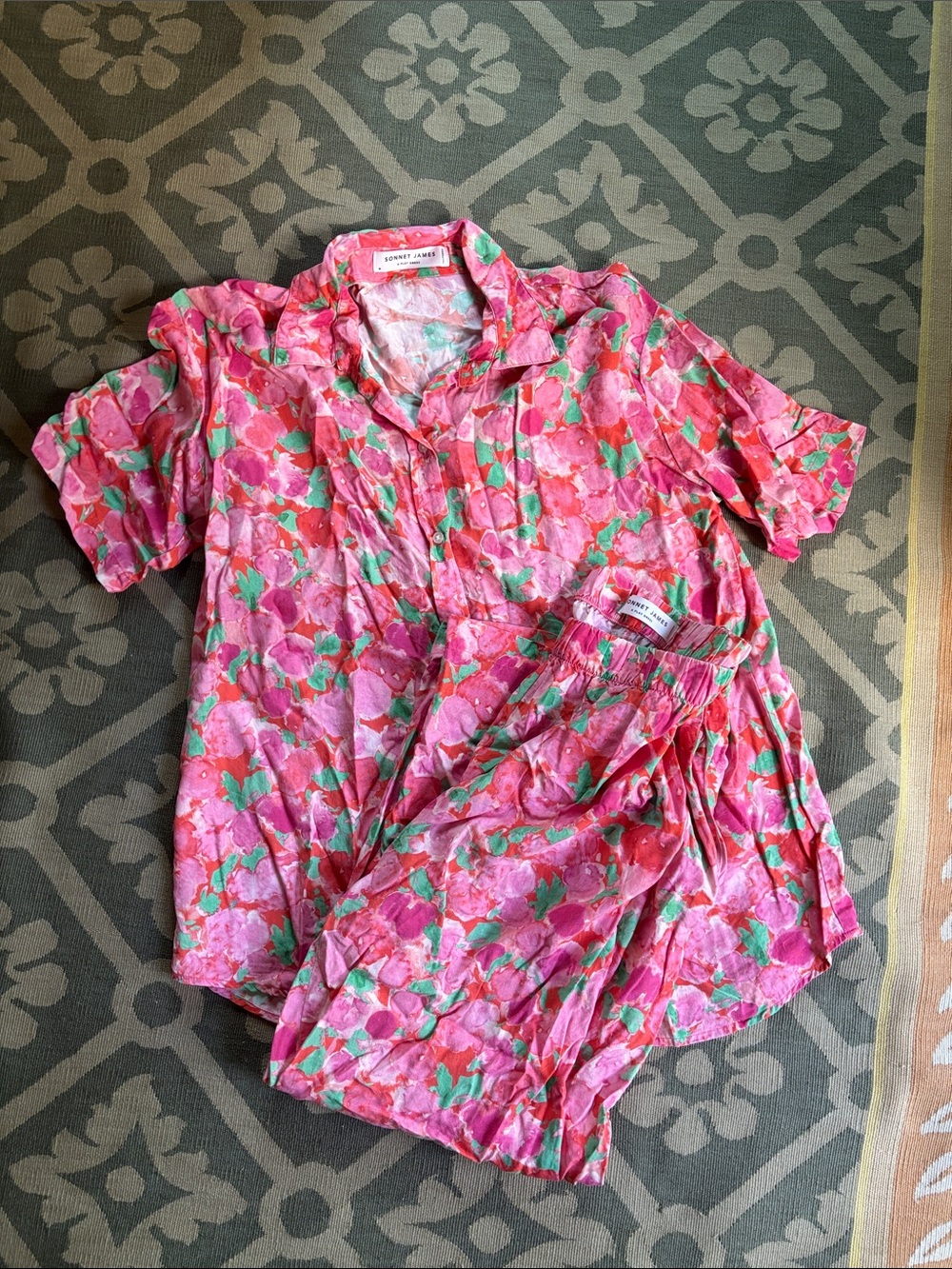 Sonnet James playsuit - Short Sleeve Top & pants
